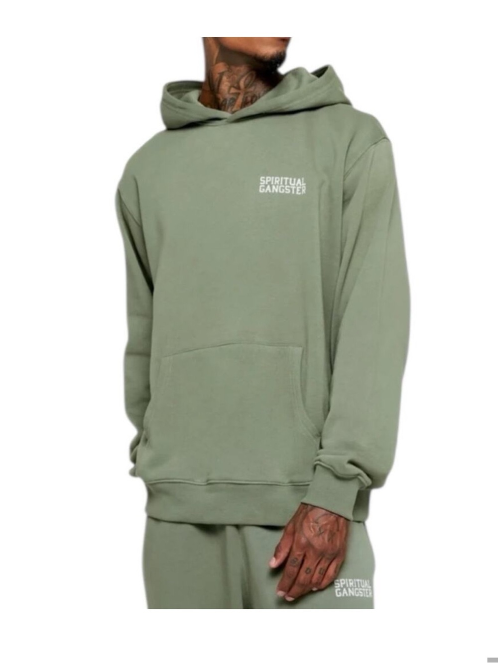 Spiritual Gangster Emblem Men's Classic Hoodie NWT Size S
